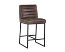 SPYROS COUNTER STOOL - HAVANA DARK BROWN