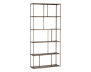 EIFFEL BOOKCASE - LARGE ANTIQUE BRASS