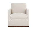 PORTMAN SWIVEL LOUNGE CHAIR - EFFIE LINEN