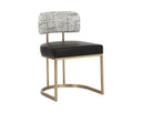LARISSA DINING CHAIR - BRAVO BLACK HALTON BIRCH