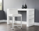 DEAN COUNTER STOOL - STAINLESS STEEL CANTINA WHITE