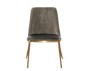 DOVER DINING CHAIR - BRAVO PORTABELLA SPARROW GREY