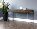 REBEL DESK - GOLD RAW UMBER