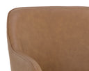MALACHI DINING ARMCHAIR - MILLIKEN COGNAC