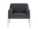 CYBIL LOUNGE CHAIR - POLO CLUB KOHL GREY