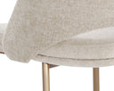 RADELLA DINING CHAIR - BERGEN TAUPE