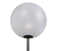 IZORA SCONCE - BLACK FROSTED