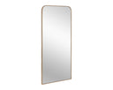 CALABASAS FLOOR MIRROR - BRASS