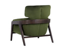 MAXIMUS LOUNGE CHAIR - MOSS GREEN