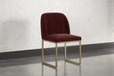 NEVIN DINING CHAIR - MERLOT