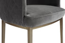 CORNELLA DINING ARMCHAIR - BLUSH GREY