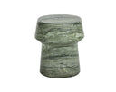 BRIE END TABLE - MARBLE LOOK SAGE