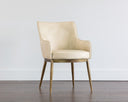 FRANKLIN DINING ARMCHAIR - BRAVO CREAM