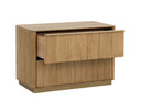 Vesper Nightstand - LARGE RUSTIC OAK