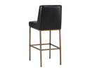 LEIGHLAND BARSTOOL - COAL BLACK