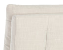 GLENROSE WHEELED DINING CHAIR - EFFIE LINEN