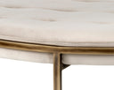 ETHEL OTTOMAN - ROUND PICCOLO PROSECCO