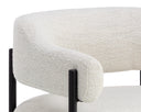 LOLA LOUNGE CHAIR - MERINO PEARL