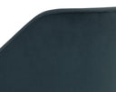 MILTON DINING ARMCHAIR - SMOKE ACACIA MEG DUSTY TEAL
