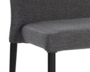 JAMES STACKABLE DINING CHAIR - CITY GREY