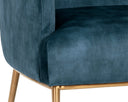 CAMERON LOUNGE CHAIR - NONO PETROL