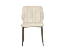 CLINTON DINING CHAIR - BRONZE BRAVO CREAM
