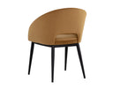 THATCHER DINING ARMCHAIR - BLACK GOLD SKY