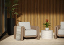 TIBI ARMCHAIR - NATURAL LOUIS CREAM