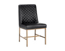LEIGHLAND DINING CHAIR - COAL BLACK