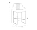 NEVIN COUNTER STOOL - SAPPHIRE BLUE