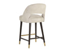 MONAE COUNTER STOOL - BRAVO CREAM POLO CLUB MUSLIN