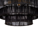 ALYSSA CHANDELIER - BLACK JUTE