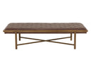 KAYLA BENCH - VINTAGE COGNAC