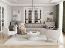 AMARA LOUNGE CHAIR - COPENHAGEN WHITE