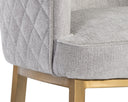 CORNELLA DINING ARMCHAIR - POLO CLUB STONE