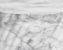 CARA END TABLE - MARBLE LOOK WHITE