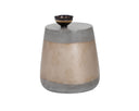 Delmor End Table - GOLD