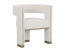 ADAMINA DINING ARMCHAIR - RHEA LIGHT BARLEY