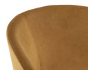 THATCHER DINING ARMCHAIR - BLACK GOLD SKY