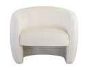 MIRCEA LOUNGE CHAIR - BERGEN IVORY