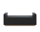 ODETTE BENCH - MAVEN BLACK