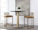 LARISSA COUNTER STOOL - NAPA COGNAC RHEA LIGHT BARLEY