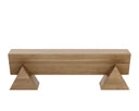 GREGOR BENCH - RUSTIC OAK