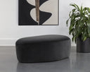 SORAYA OTTOMAN - SHADOW GREY