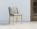 SORRENTO DINING CHAIR - NATURAL PALAZZO TAUPE