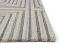 OSLOW HAND-TUFTED RUG - BEIGE GREY 10 X 14