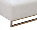 NEVIN BED - QUEEN DOVE CREAM