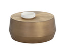 CREED COFFEE TABLE - SMALL ANTIQUE GOLD