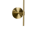 IZORA SCONCE - BRASS SMOKE GREY OMBRE