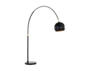 VERN FLOOR LAMP - BLACK